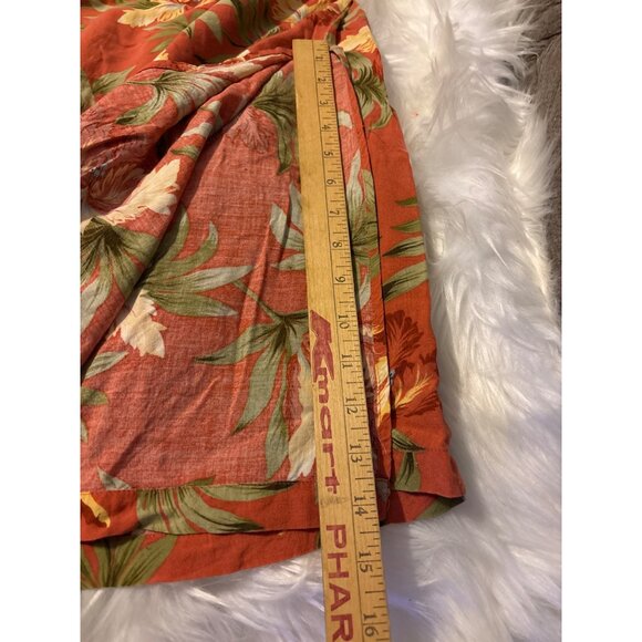 Sag Harbor Womens Tropical Floral Maxi Sleeveless Dress 3X Beach Lightweight - Picture 8 of 8